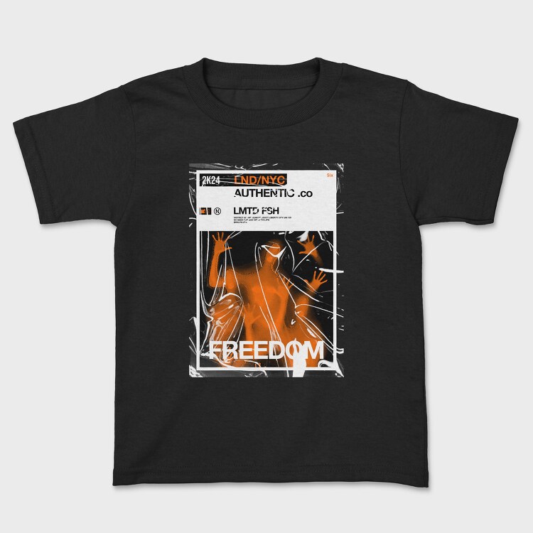 Freedom Orange Shadow, Детска Тениска