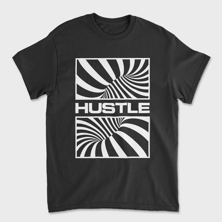 Hustle, Унисекс Мъжка Тениска