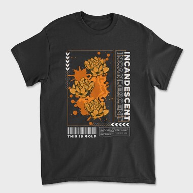 Incandescent, Unisex Men's T-Shirt