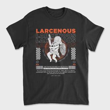 Larcenous, Unisex Men's T-Shirt