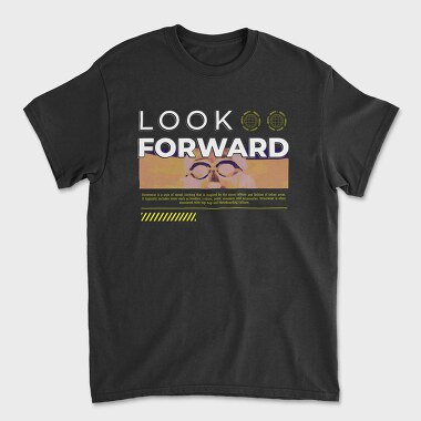 Look Forward, Unisex Men's T-Shirt