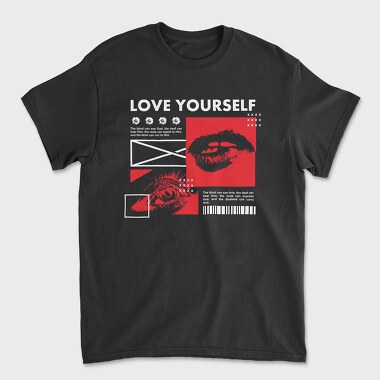 Love Yourself, Unisex Men's T-Shirt