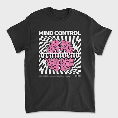Mind Control, Unisex Men's T-Shirt