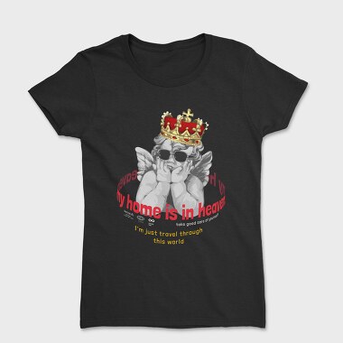 My Home Is Heaven, Women's T-Shirt