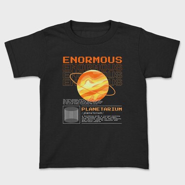 Kids' T-Shirt, Planetarium