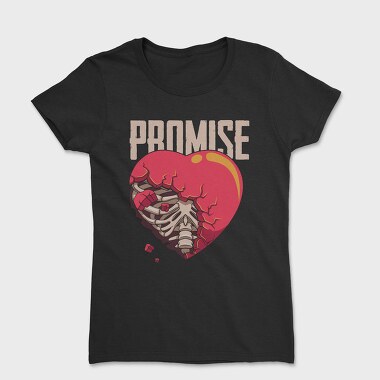 Promise Heart Skeleton, Women's T-Shirt