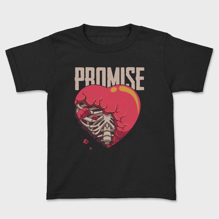 Promise Heart Skeleton, Детска Тениска