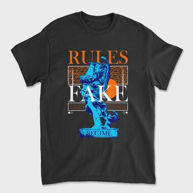 Rules Fake, Unisex Men's T-Shirt