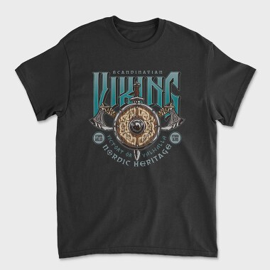 Scandinavian Viking, Унисекс Мъжка Тениска