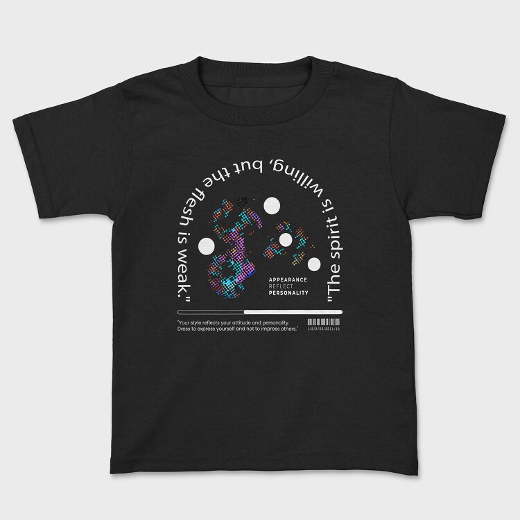 The Spirit Is Willing, Kids' T-Shirt