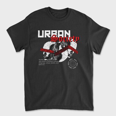 Urban Society, Unisex Men's T-Shirt
