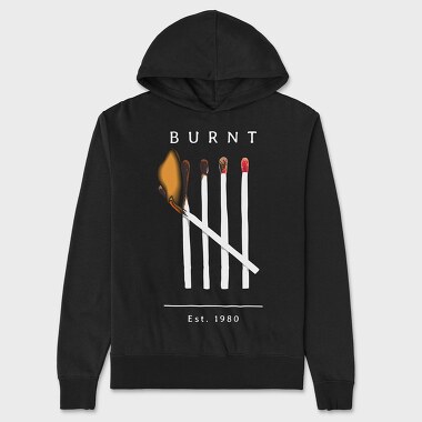 Burnt Matches, Unisex Men's Hoodie