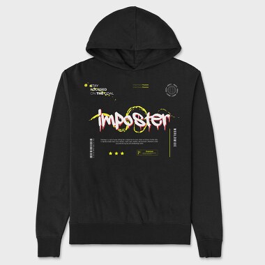 Imposter, Unisex Men's Hoodie