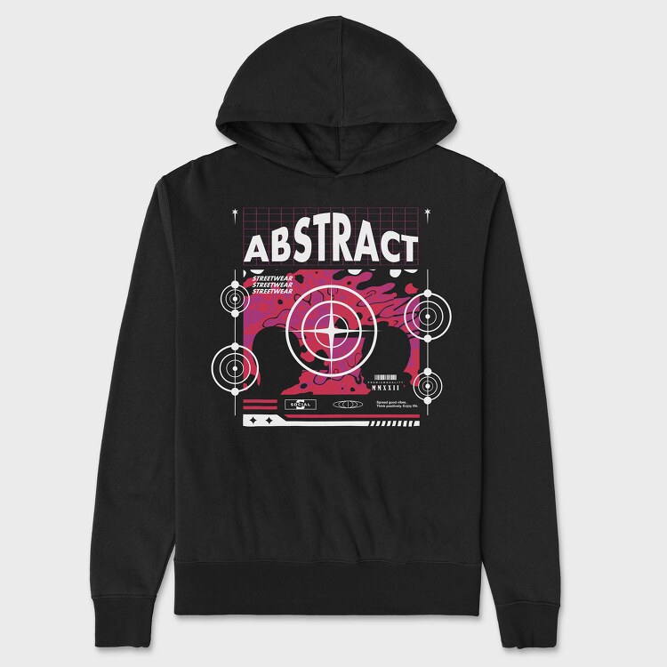 Abstract Streetwear Design, Унисекс Мъжко Суичър