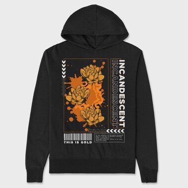 Incandescent, Unisex Men's Hoodie