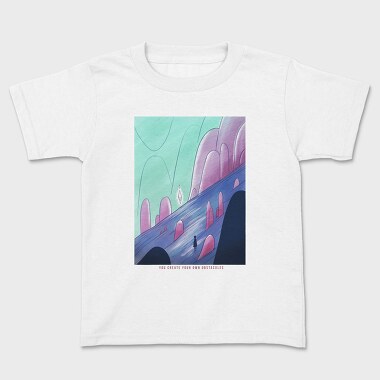 Fantasy_Landscape_10, Kids' T-Shirt