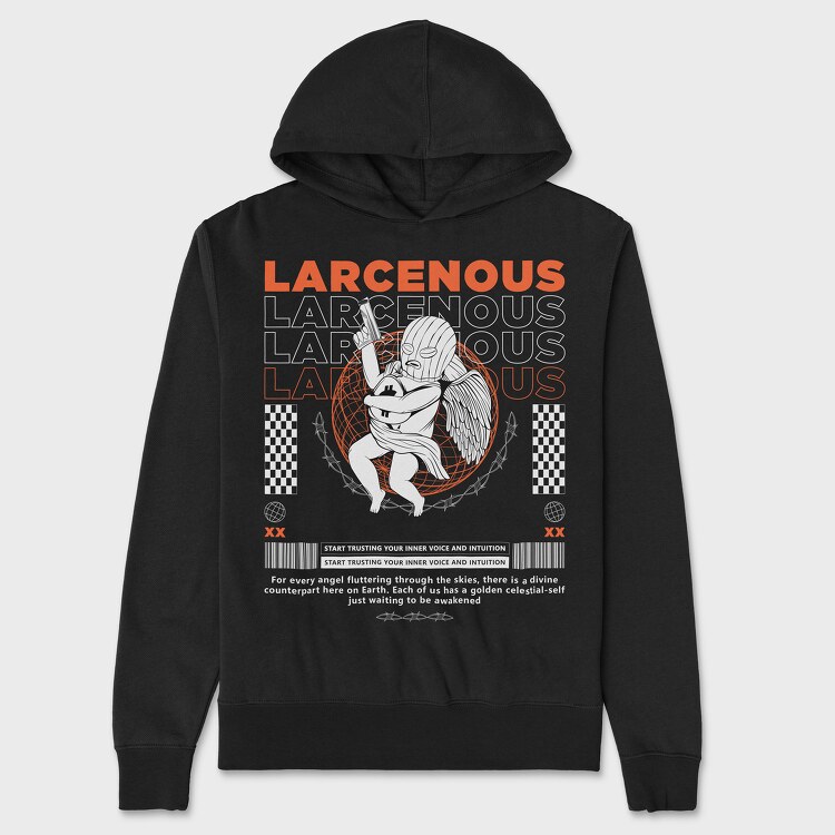 Larcenous, Унисекс Мъжко Суичър