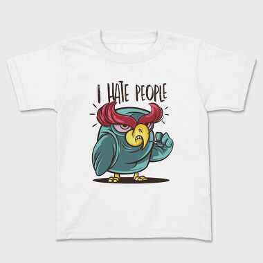 Owl, Kids' T-Shirt