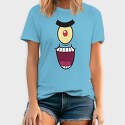 Smiling Face, Unisex Men's T-Shirt