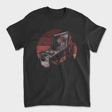 Pinball Machine 80s, Unisex Men's T-Shirt