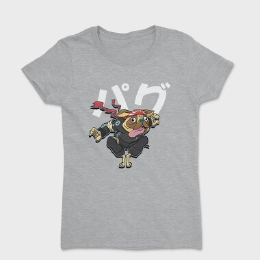 Women's T-Shirt, Pug 2