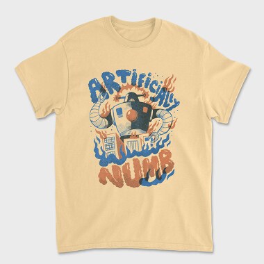 Robot Invasion 02, Unisex Men's T-Shirt