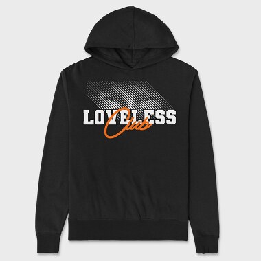 Loveless Club, Unisex Men's Hoodie