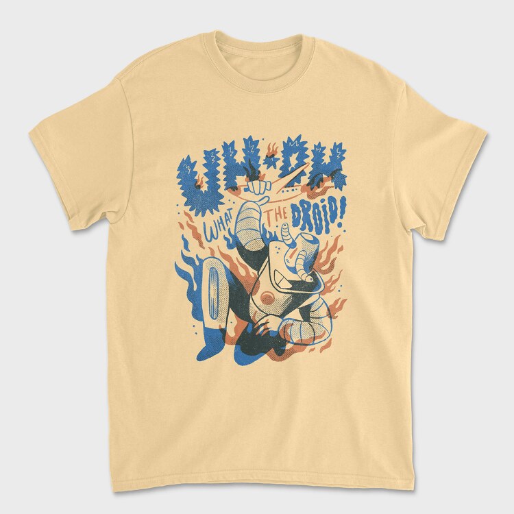 Robot Invasion 03, Unisex Men's T-Shirt
