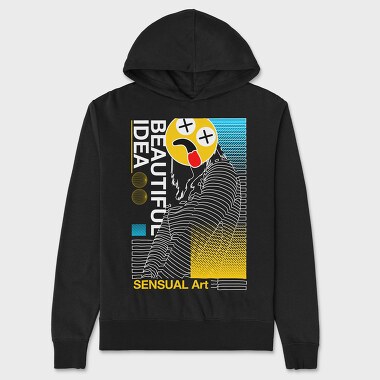 Beautiful Idea, Unisex Men's Hoodie