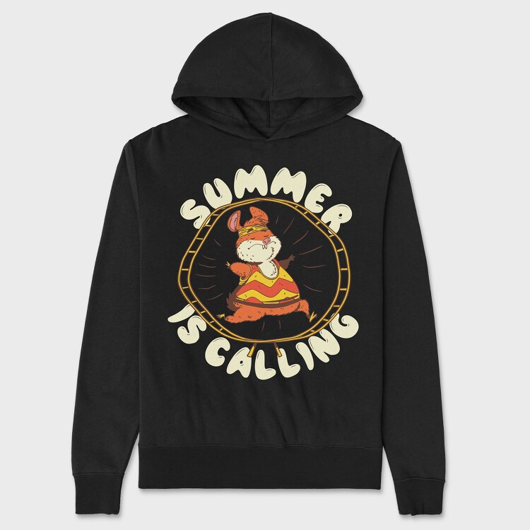Hamster Running, Unisex Men's Hoodie