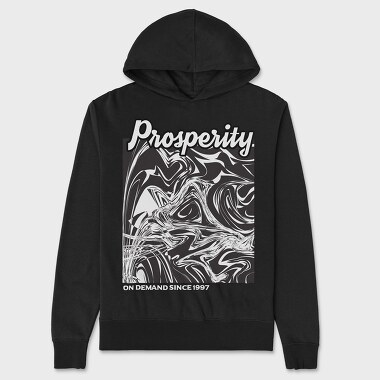 Prosperity, Unisex Men's Hoodie
