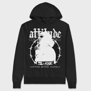 Stepping Beyond Yourself, Unisex Men's Hoodie