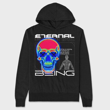 Eternal Skull, Unisex Men's Hoodie