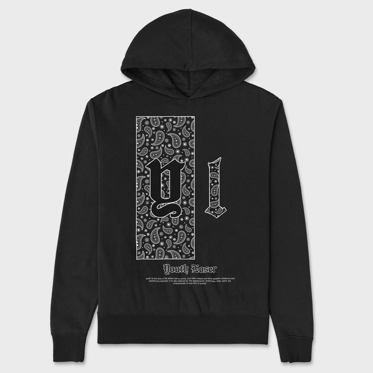 Youth Loser, Unisex Men's Hoodie