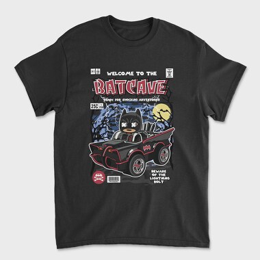 Unisex Men's T-Shirt, Bat Mobile