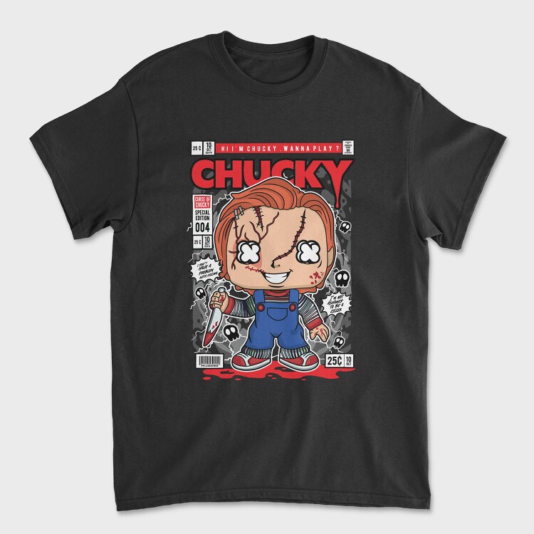 Chucky, Unisex Men's T-Shirt