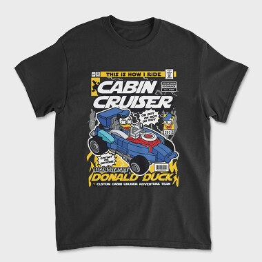 Donald Cabin Cruiser, Unisex Men's T-Shirt