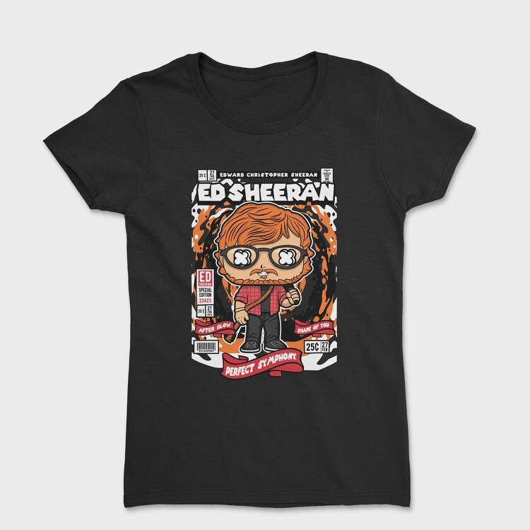 Ed Sheeran, Women's T-Shirt