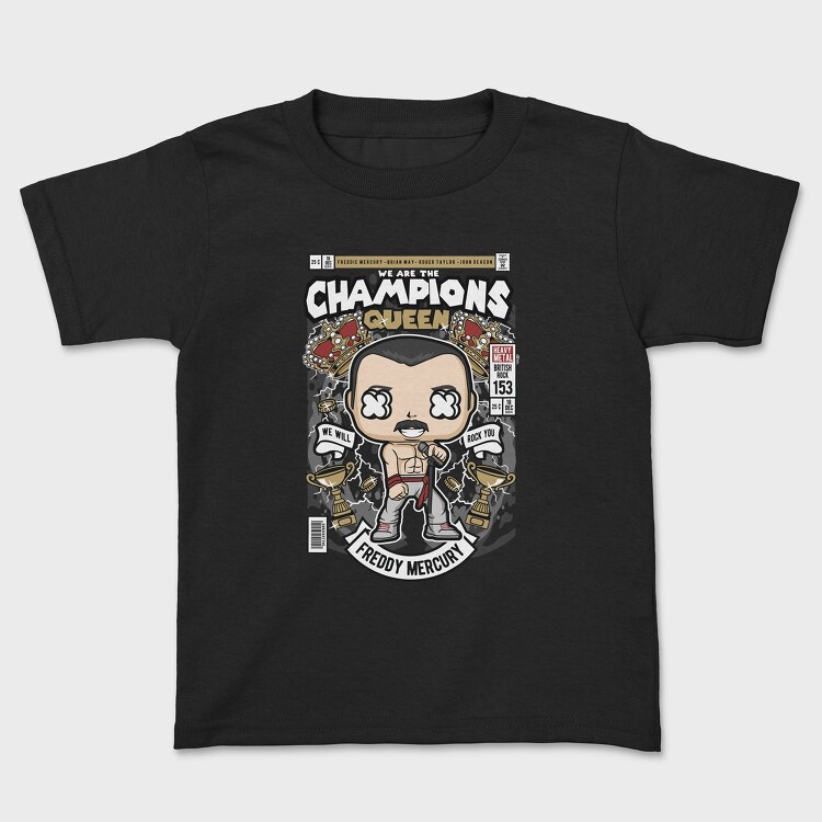 Freddy Mercuri Queen, Kids' T-Shirt