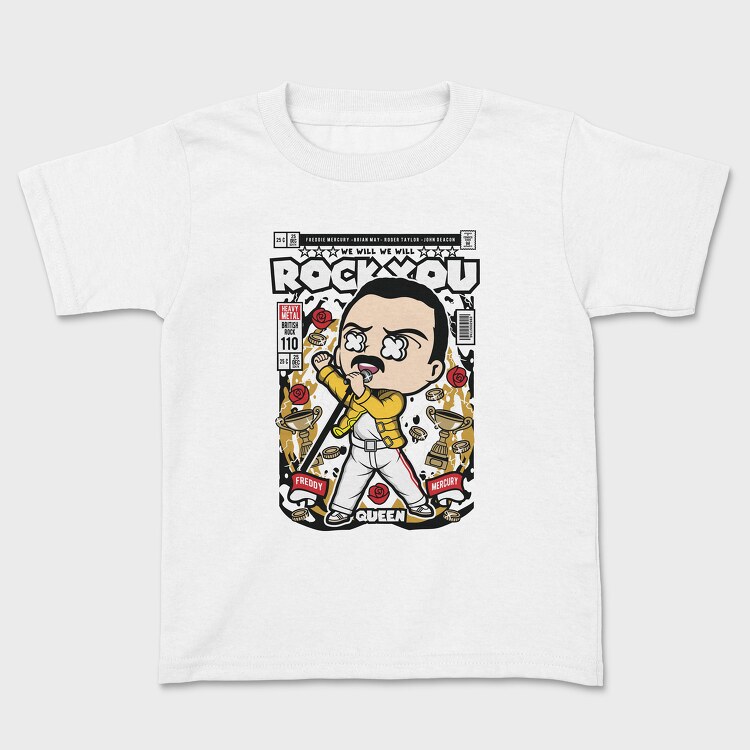 Freddy Mercury, Kids' T-Shirt