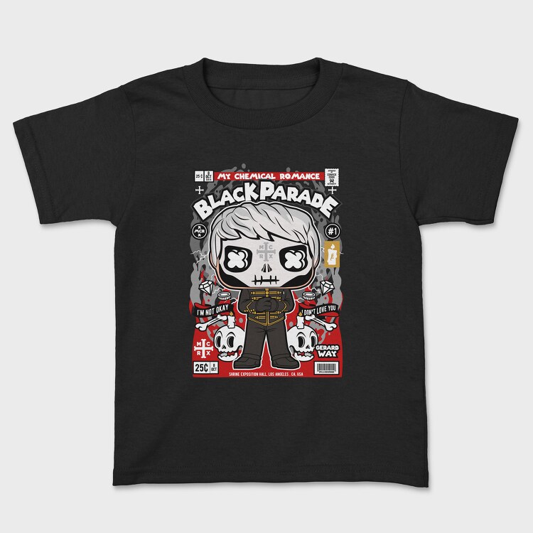 Gerard Way Black Parade, Kids' T-Shirt