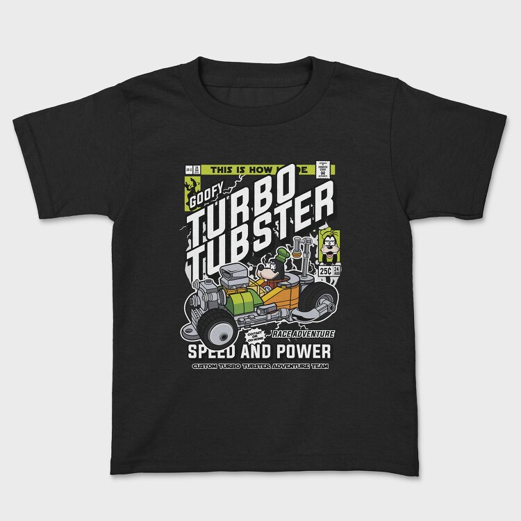 Goofys Turbo Tubster, Детска Тениска