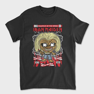 Iron Maiden Killer Eddie, Unisex Men's T-Shirt