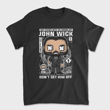John Wick, Unisex Men's T-Shirt