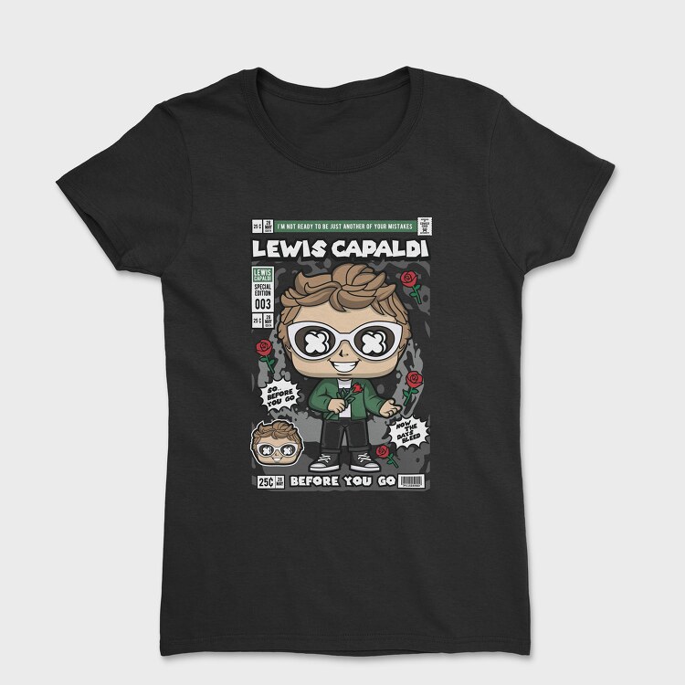 Lewis Capaldi, Women's T-Shirt