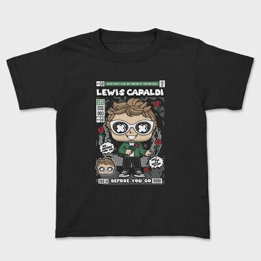 Lewis Capaldi, Kids' T-Shirt