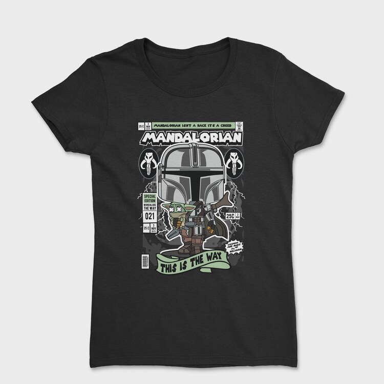Mandalorian, Дамска Тениска