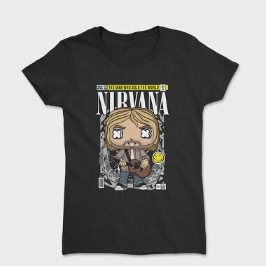 Nirvana Kurt Cobain, Women's T-Shirt