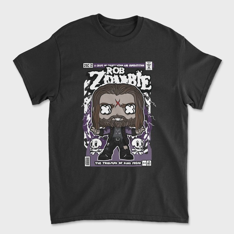 Rob Zombie, Unisex Men's T-Shirt
