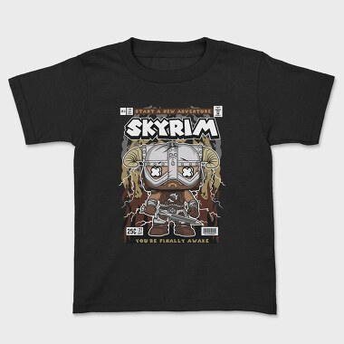 Skyrim, Kids' T-Shirt